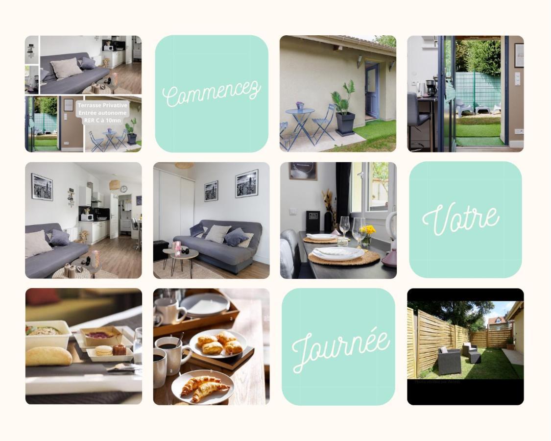 Chic Parisian - 5' Rer C Paris - Orly 15 Min Apartment Savigny-sur-Orge